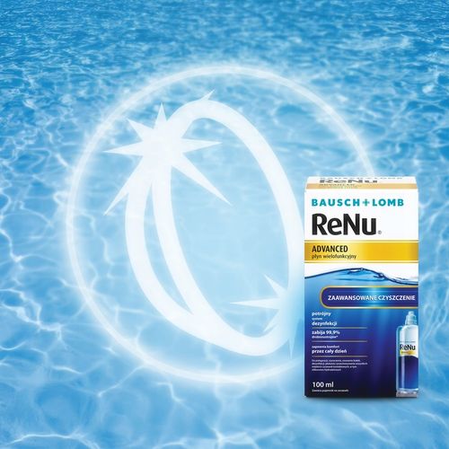 Płyn do soczewek kontaktowych Bausch + Lomb ReNu Advanced 100 ml na Arena.pl