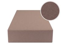 Prześcieradło Z Gumką 120X200 Jersey Cappuccino