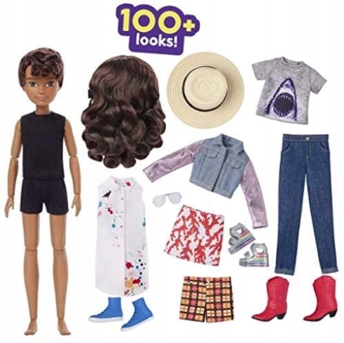 LALKA + AKCESORIA CREATABLE WORLD STWÓRZ LALKĘ od MATTEL GGT68 na Arena.pl