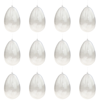 tg60439-1 jajka akrylowe plastik składane wiszace 13cm 12szt