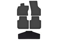 Dywaniki gumowe z tunelem Volkswagen Tiguan Allspace 2017-2024, 5 szt.