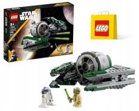 KLOCKI LEGO STAR WARS 75360 JEDI STARFIGHTER YODY DROID R2-D2 MISJA + TORBA