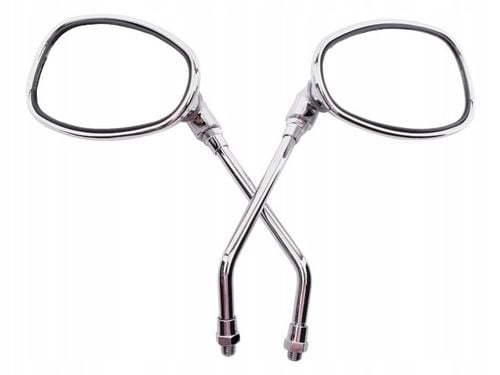 LUSTERKA DO MOTOCYKLA MOTOCYKLOWE M10 SKUTERA QUADA Chrom Chopper Bobber na Arena.pl