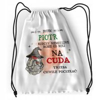 Plecak Sportowy Szkolny Dla Piotra Syna Dziecka Z Nadrukiem Ze Zdjęciem