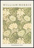 Plakat 70x100cm Design Chrysanthemum Pattern, Morris Vintage do Salonu