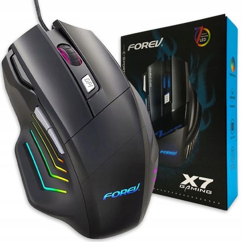 MYSZKA GAMINGOWA MYSZ DLA GRACZY PRZEWODOWA KOMPUTEROWA LED RGB na Arena.pl