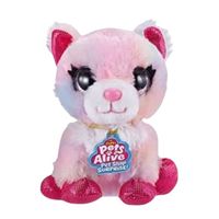 PETS ALIVE INTERAKTYWNY KOT ZABAWKA Z FUNKCJĄ MÓWIENIA I POWTARZANIA ZURU