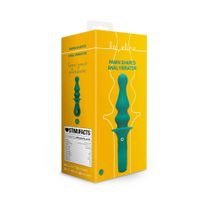 korek wibrujący analny zatyczka z uchwytem gładki silikon 16,5cm usb