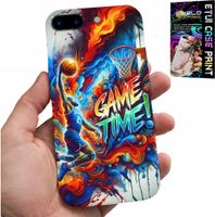 ETUI DO IPHONE ( 7 PLUS ) - KOSZYKÓWKA NBA GAME TIME, CASE + SZKŁO