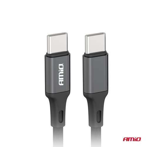 CAR Kabel USB-C do USB-C AMiO, Power Delivery, 1m na Arena.pl