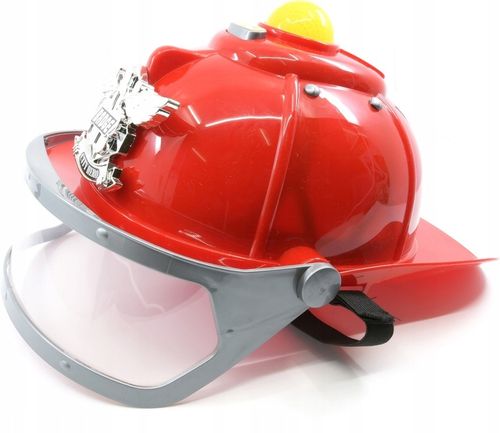 KASK STRAŻACKI Z EFEKTAMI DŹWIĘKOWYMI ŚWIETLNYMI HEŁM MAŁY STRAŻAK na Arena.pl