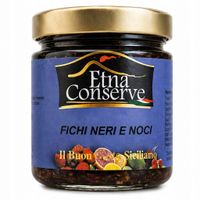 Konfitura z Czarnych Fig i Orzechów 0.25kg bez konserwantów Sycylijska