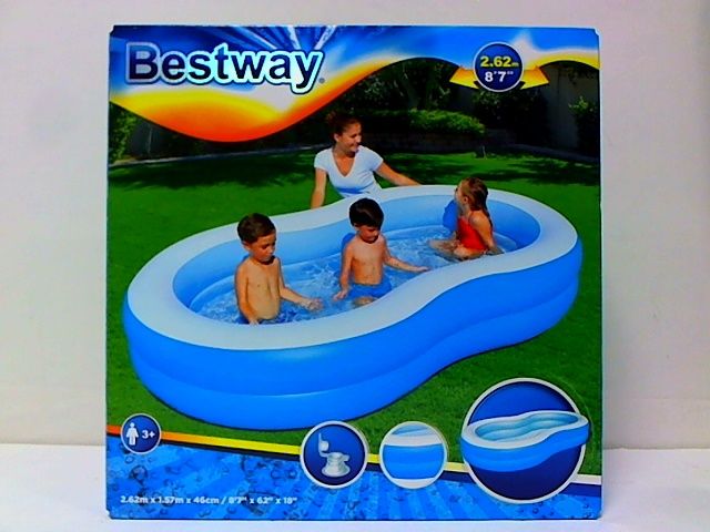 Basen dmuchany 262x157x46 B54117 13217 zdjęcie 1