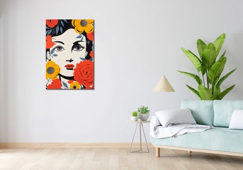 Obraz 60x90cm Kwiatowa Aura na Arena.pl
