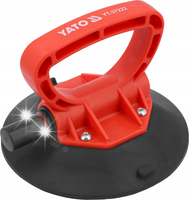 YATO UCHWYT DO SZYB Ø150mm 60kg PRZYSSAWKA Z POMPKĄ PRÓŻNIOWĄ ABS YT-37222