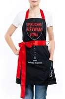 Fartuch Kuchenny dla Gotującej Kobiety + Stoper do Wina