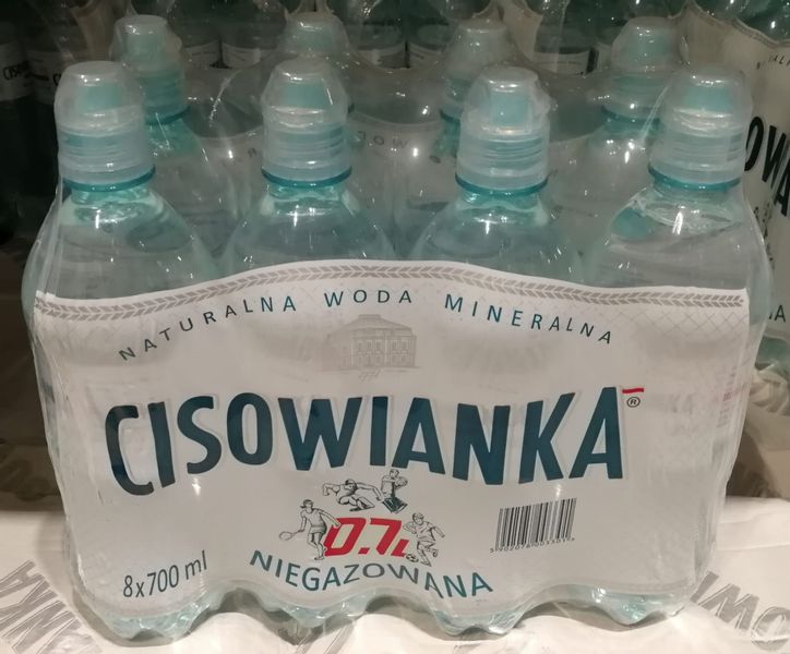 Cisowianka 0,7l Sport - karton zdjęcie 1
