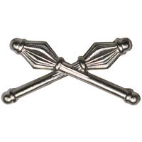 Odznaka metalowa CZ/SK, srebrna Streitkolben