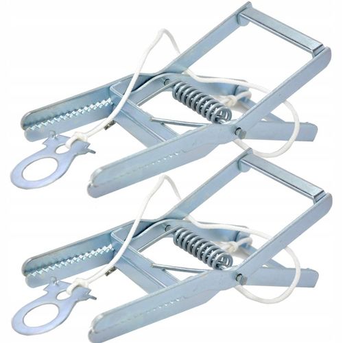 KRETOŁAPKA PUŁAPKA ŁAPKA NA KRETY I NORNICE METALOWA SKUTECZNA MOCNA na Arena.pl