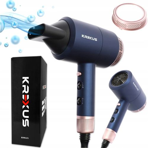 PROFESJONALNA SUSZARKA DO WŁOSÓW KREXUS JONIZACJA KONCENTRATOR 1800W na Arena.pl