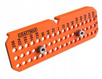 Szablon wzornik do uchwytów meblowych regulowany SUM-1