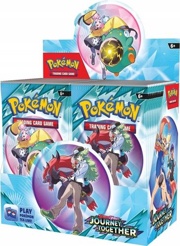 ORYGINALNE Karty Pokemon - Journey Together - Booster Pack na Arena.pl