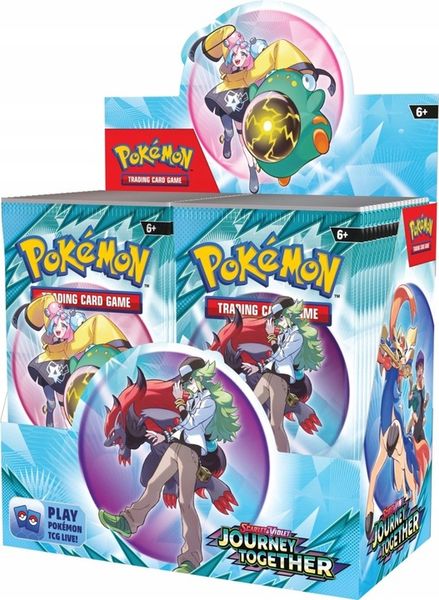 ORYGINALNE Karty Pokemon - Journey Together - Booster Pack zdjęcie 3