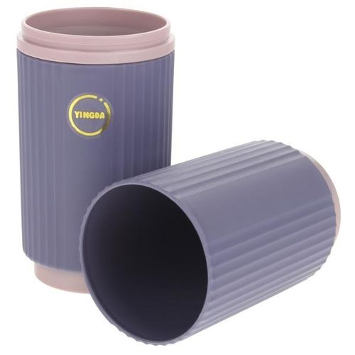 Podręczne Etui Podróżne Pojemnik na Szczoteczkę Pastę do Zębów - fiolet na Arena.pl