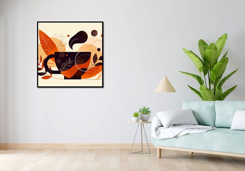 Plakat 90x90cm Wachlarz Ciepła zdjęcie 4