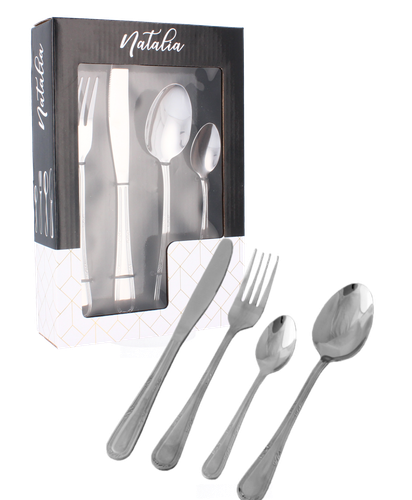 STA7370 KOMPLET SZTUĆCE 24 ELEMENTY ZESTAW DLA 6 OSÓB na Arena.pl