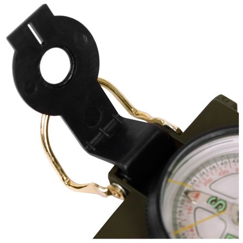 KOMPAS TURYSTYCZNY BUSOLA METALOWY MIL-TEC US RANGER PODŚWIETLANY OLIVE na Arena.pl