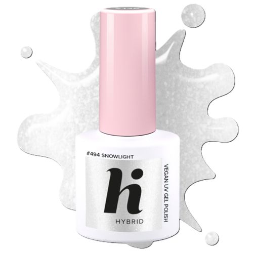 HI HYBRID Lakier hybrydowy #494 Snowlight 5ml na Arena.pl