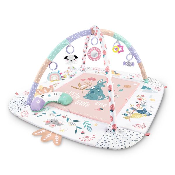 Mata interaktywna edukacyjna 110 x 100 cm Ptaszek Nukido zdjęcie 2