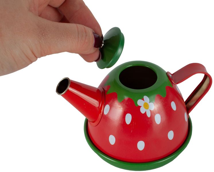 Zestaw do Herbatki Serwis Metalowy do Zabawy 16el zdjęcie 5