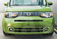 Nissan Cube - Chromowane Listwy Chrome Grill Atrapy Zderzaka Tuning