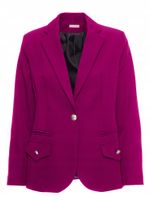 ŻAKIET DAMSKI MARYNARKA NARZUTKA ELEGANCKA NA GUZIK RUBINOWA 42 XL