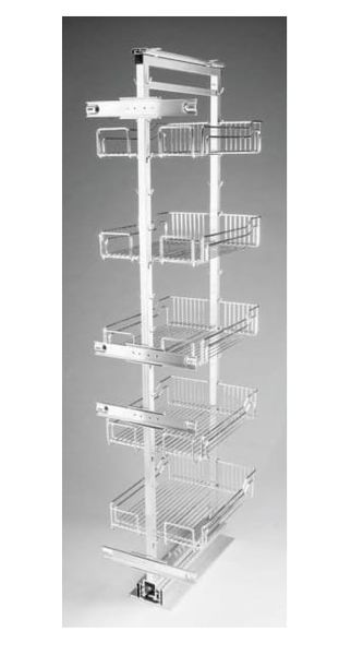Kosz Cargo MAXI, 5 półek, 60cm, P22, H-1710-1910mm zdjęcie 1