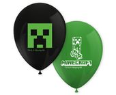 Balony lateksowe Minecraft, 8 szt.