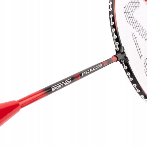 ZESTAW PRO DO BADMINTONA RAKIETKI LOTKA BADMINTON SPORTVIDA na Arena.pl