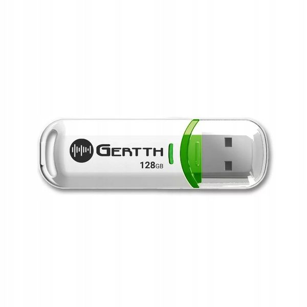 Pendrive Gertth Classic 128 GB USB 2.0 biały zdjęcie 2