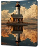 Obraz 70x90cm Morskie Odbicie