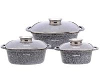 klausberg zestaw garnków marmurkowych kb-7534