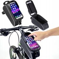 Uchwyt rowerowy UNIWERSALNY SAKWA TORBA ROWEROWA NA TELEFON WODOODPORNA