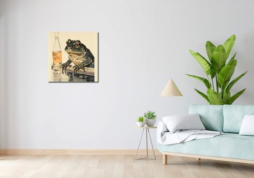 Obraz 60x60cm Refleksje Błotniaka na Arena.pl