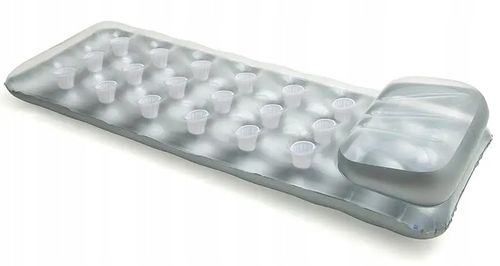 MATERAC DO PŁYWANIA DMUCHANY SREBRNY INTEX 58894 na Arena.pl