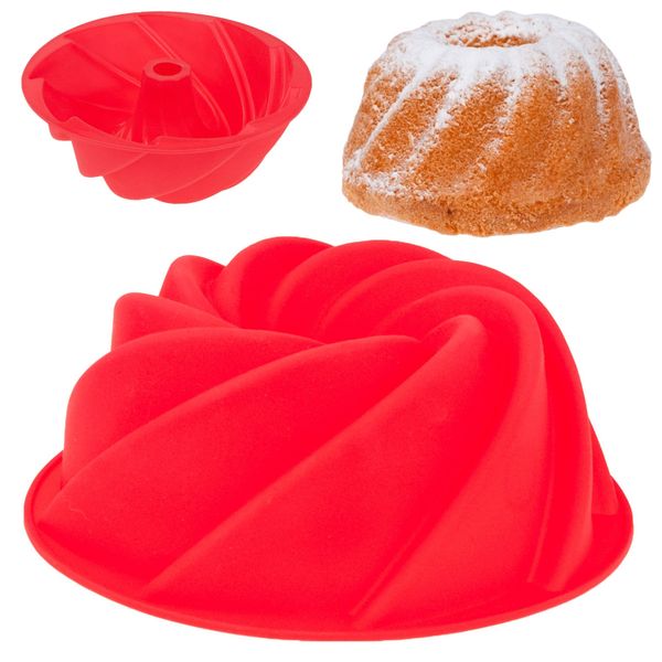 Silikonowa Forma  Do Pieczenia Ciasta Babki zdjęcie 2