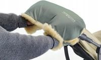 Ocieplacz do rąk ze skóry jagnięcej do wózka Hofbrucker Lambskin Luxury