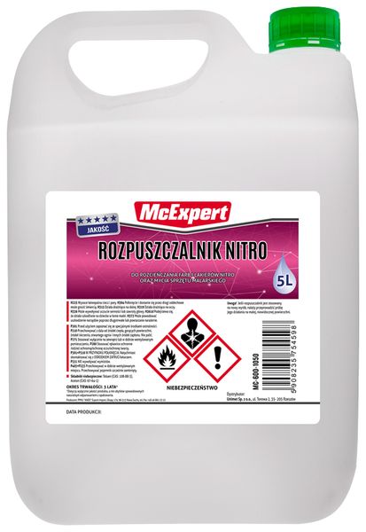 ROZPUSZCZALNIK NITRO 5L - MC-600-1050 zdjęcie 1
