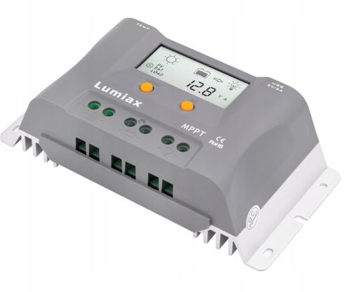 REGULATOR ŁADOWANIA SOLARNY 12V PANEL LCD 10A MPPT na Arena.pl