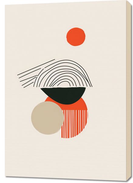 Obraz 70x100cm Centralne Słońce zdjęcie 1